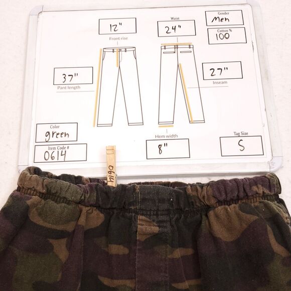 Eddie Bauer Lounge Pajama Sleepwear Pants Mens Size Small S Green Brown - Picture 8 of 8